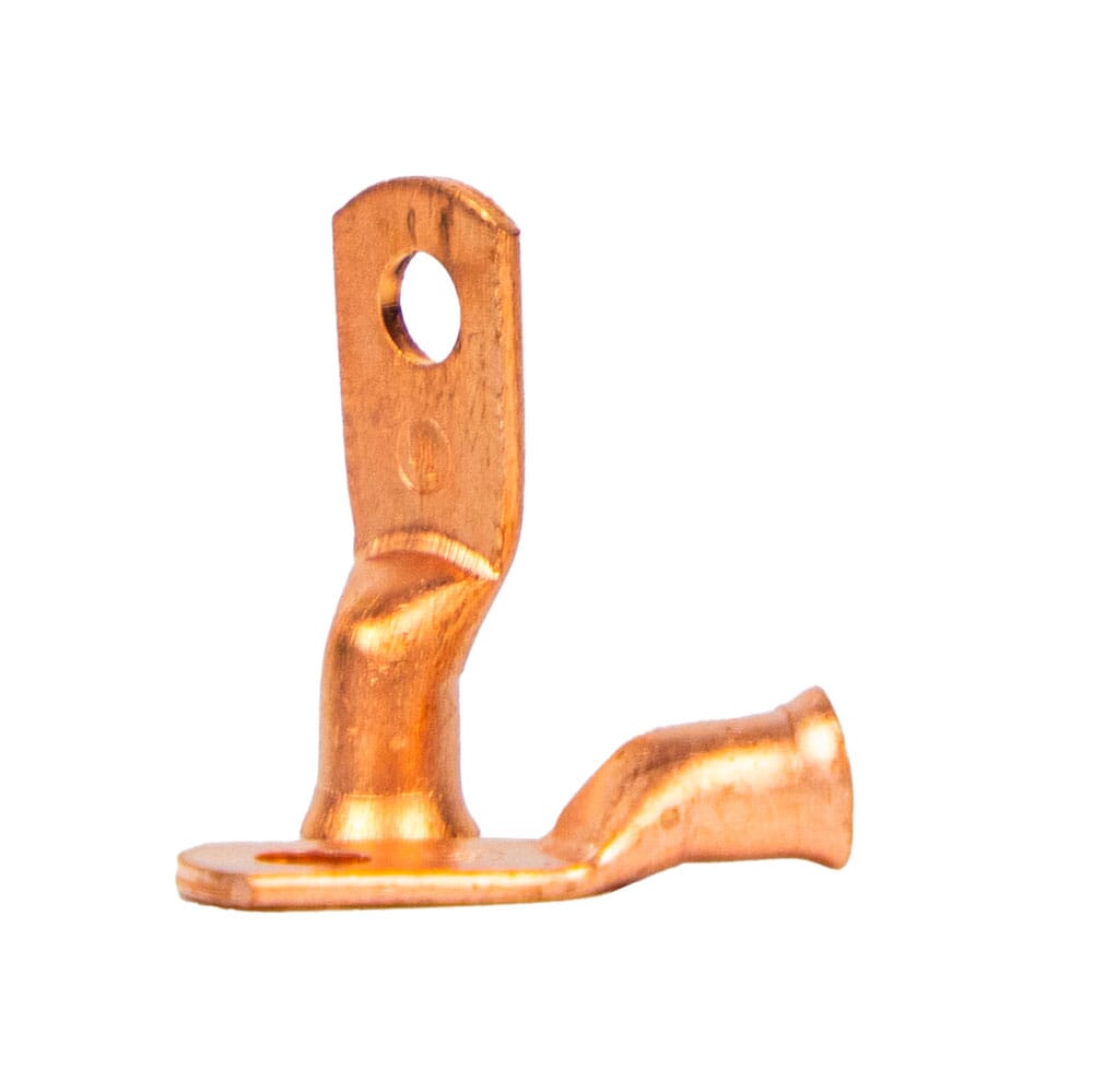 Lug for Number 8 Cable, Number 10 Stud, Premium Copper